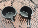 2000 - 2001 Ford Focus Front Cup Holder Inserts Pair. Fixed Price $29.00.