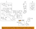 Gm Oem 06-08 Impala Center Console-cup Holder Insert 15867982. Fixed Price $43.77.
