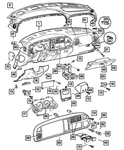 Genuine Mopar Instrument Panel Cup-holder 5FR421K9AE. Fixed Price $21.18.