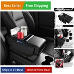 4 In 1 ,multifunctional Car Armrest Storage Box With Cup Holder& Phone Holder.... Fixed Price $25.58.