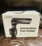 Sodaride Car Cup Holder Extender W Tray Phone Slot Universal Fit Console Black. Fixed Price $12.99.