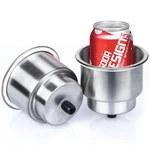 Marinebaby 2PCS Stainless Steel Cup Drink Holder With Drain Boat Rv Ca.... Fixed Price $23.84.