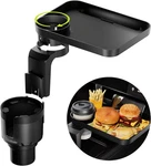 Car Cup Holder Tray -expander- 3 In 1 Detachable Food Table With Solid Base. Fixed Price $71.98.