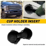 2015-2017 Ford F-150 Front Seat Dual Holder Cup Rubber Insert Oem Eoa. Fixed Price $13.29.