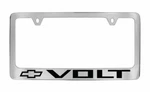 Chevrolet Volt 1 Logo Chrome Plated Brass Metal License Frame Holder. Fixed Price $43.95.