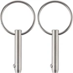 Vturboway 2 Pcs Quick Release Pin 1/4" Diameter, Usable Length 1", Full 316 Stai. Fixed Price $9.76.