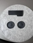 Bmw 2016-2022 740I G12 Rear Center Console Drink Cup Holder Insert Mat Oem. Fixed Price $25.00.