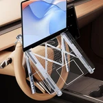 Foldable Car Laptop Holder, Adjustable Mount For Steering Wheel Tray. Fixed Price $49.01.