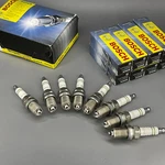 Oe Germany Yttrium Spark Plug 8PCS For Audi Bmw Land Rover Volvo Volkswagen. Fixed Price $29.25.