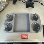 2009 Kia Sedona Sliding Front Cup Holder Console. Fixed Price $54.19.