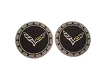 Corvette Car Coasters Non-slip Silicone For Cup Holders 2 Pcs. Fixed Price $14.37.