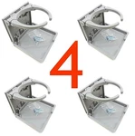 4 X Gray Auto Car Suv Truck Van Boat Utv Folding Adjustable Cup Drink Holder. Fixed Price $28.95.