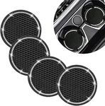 Silicone Anti-slip Cup Coasters For Car Holders, 2.75 Inch Color: Black. Fixed Price $14.99.