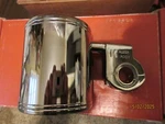 Chrome Kruzer Kaddy Clamp Mount Drink Cup Holder For 1'' Bars Harley -universal. Fixed Price $18.99.