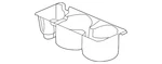 Genuine Gm Cup Holder 15780001. Fixed Price $6.20.