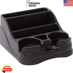 Universal Truck Console Car Cup Holder Floor Drink Storage Auto Rv Cd Organizer. Fixed Price $21.99.