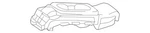 Genuine Mercedes-benz Beverage Holder 205-813-00-00-9051. Fixed Price $116.20.