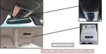 Gry Overhead Console Oem 12-14 Cadillac Escalaesv. Fixed Price $75.00.