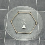 Glass Tray Turntable Shat And Roller Replace For Lg LMC1575BD Microwave Shelf. Fixed Price $34.99.