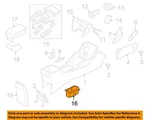 Hyundai Oem 18-21 Kona Console-cup Holder 84670J9030TRY. Fixed Price $45.02.