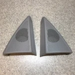 2007 Mercedes Benz Class Front Right & Left Door Corner Speaker Cover Set Grey. Fixed Price $60.00.