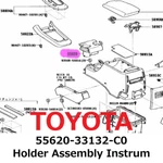 New Toyota Genuine 2002-2006 Lexus ES330 Holder Assembly Instrum 55620-33132-C0. Fixed Price $165.99.