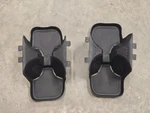 08-16 Chrysler Town & Country Dodge Caravan Console Rubber Cup Holder Insert Set. Fixed Price $23.99.