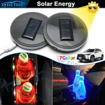 Rgb Solar Power Led Cup Holder Pad Car Suv Atmosphere Light Mat For Toyota Camry. Fixed Price $19.76.