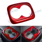 Red Interior Abs Water Cup Holder Cover Trim For Honda Civic 10TH-11TH Gen 2016+. Fixed Price $12.89.