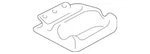 Genuine Ford Lincoln Navigator 2003-2006 Cup Holder Assembly 2L7Z-7813562-BAA. Fixed Price $79.19.