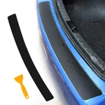 Rear Bumper Protector Trim Cover Black Rubber Trunk Sill Plate Pad Guard. Fixed Price $8.54.