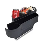 Bailisi Car Seat Gap Filler Organizer & Cup Holder, Adjustable, Black. Fixed Price $42.90.