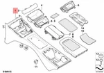 Genuine Bmw E93 318I 320D 320I 323I 325D 325I 328I Console Rear 51166966479. Fixed Price $326.11.