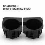 2X 66991-04012 / 66992-04012 Cup Holder Insert 3.2" For 2005-17 Toyota Tacoma. Fixed Price $14.24.