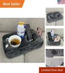 Cup Holder Pillow, Drinks Remotes Center Of Couch, For.... Fixed Price $41.59.