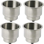 Novelbee Stainless Steel Cup Drink Holder With Drain,mounting Gasket 4-PACK. Fixed Price $30.99.
