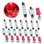 Ntnev 24PCS Led Interior Replacement Bulbs, Car Lights, Dome Red. Fixed Price $19.26.