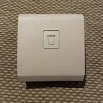 2004-2007 Ford Freestar Rear Seat Folding Cup Holder Pocket Storage Beige Oem. Fixed Price $18.20.