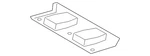 Genuine Bmw Console Mat 52-20-7-277-720. Fixed Price $51.17.