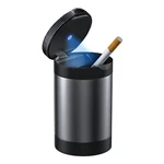 Tmengdao Ashtray With Lid,smokeless 11CM/4.33IN X 7CM/2.75IN, Grey. Fixed Price $22.99.