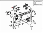 New Genuine Mercedes-benz Metris Beverage Holder Oe 4478101400. Fixed Price $67.76.