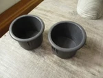 1996-2000 Toyota RAV4 Door Rear Cup Holder Set Factory Oem Inserts Gray Car. Fixed Price $60.00.