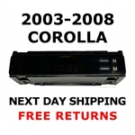 2003-2008 Toyota Corolla Digital Dash Clock Center Display Oem 83910-02070 Used. Fixed Price $39.95.