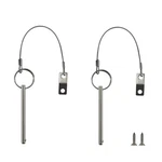 Quick Release Pin, Diameter 1/4"(6.3MM), Total Length X 95MM, 2PCS. Fixed Price $18.29.