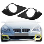 L&r For 2003-2009 Bmw E60 E61 Sport Bumper Fog Light Grill Cover Insert Trim. Fixed Price $23.31.
