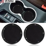 Suncaraccl Cup Holder Coaster, Pack Universal Bling 2.75 Inches, Black. Fixed Price $8.16.