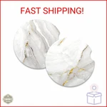 Nipichsha Car Coaster For Cup Holders, 2 Pack Absorbent Ceramic. Fixed Price $10.18.