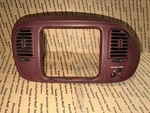F65B-1504302-ADW 1997-1998 Ford F150 F250 Oem Center Dash Bezel Maroon. Fixed Price $62.99.