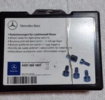 Mercedes Lockable Lugnuts (read Description). Fixed Price $50.00.