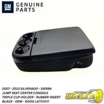 2007 - 2013 Silverado Sierra Jump Seat Center Console Lid Cup Holder Black Oem. Fixed Price $189.87.